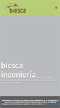 Mobile Screenshot of biescaingenieria.com